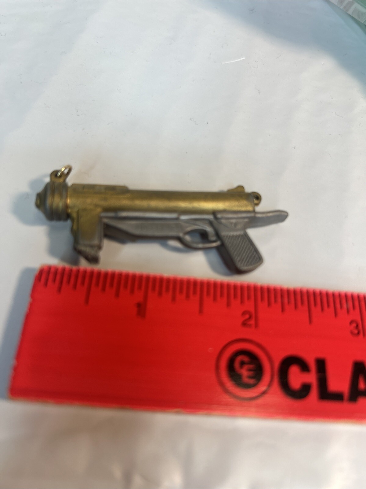1964 Hasbro GI Joe .45 Sub Machine Grease Gun Broken Handle***