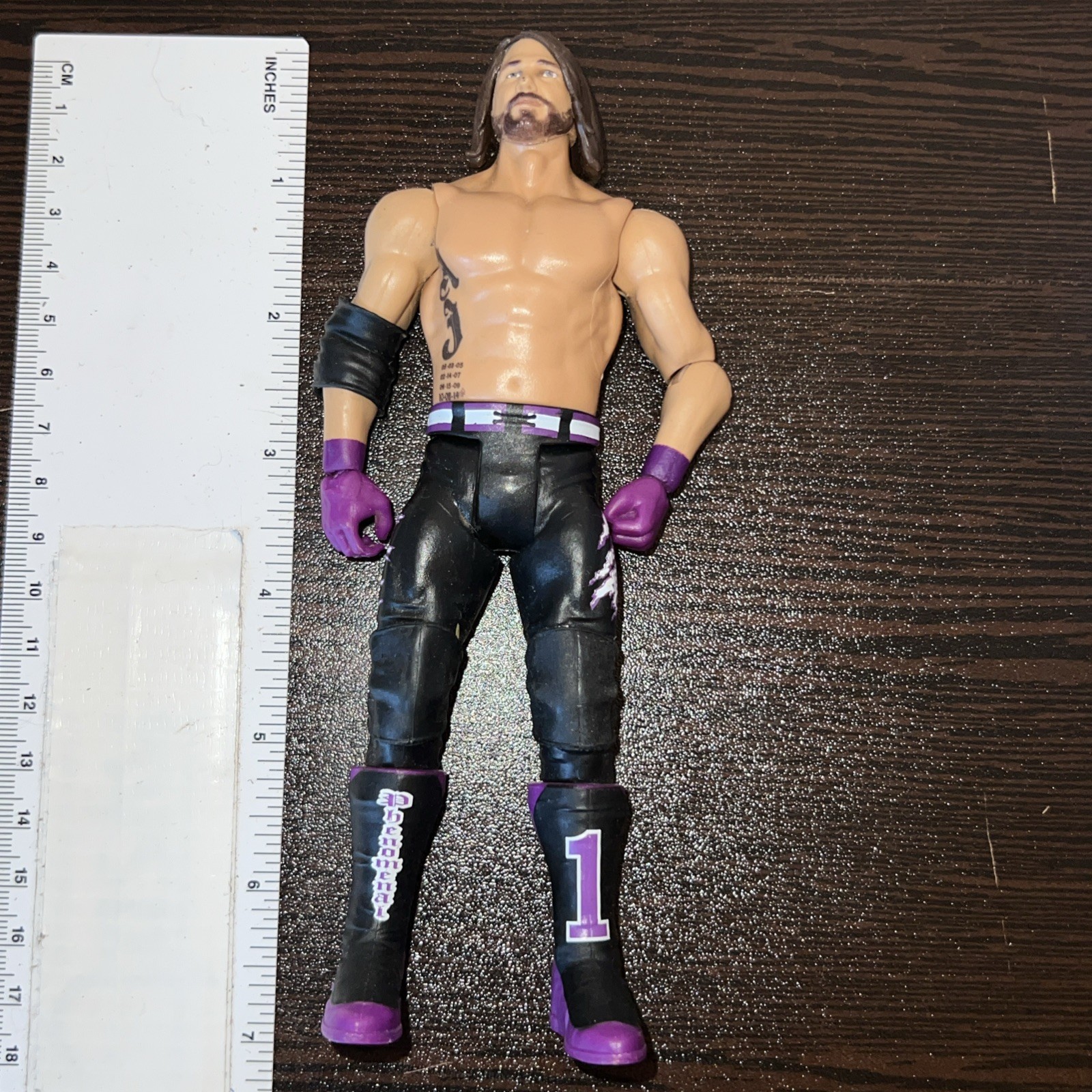2017 WWE AJ Styles Championship Showdown Series 22 Wrestling Action Figure