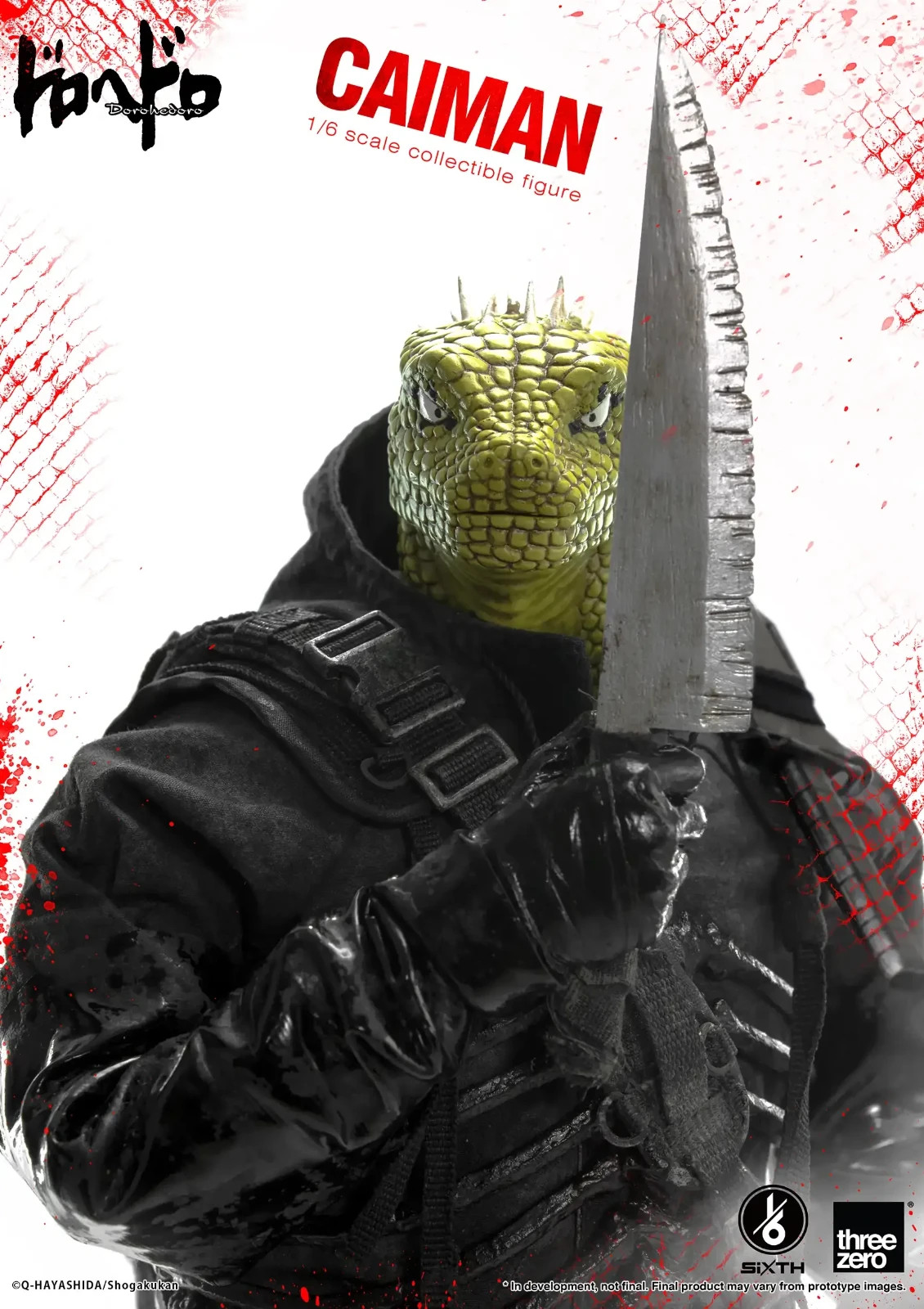 Threezero 1/6 Caiman Dorohedoro from Japan