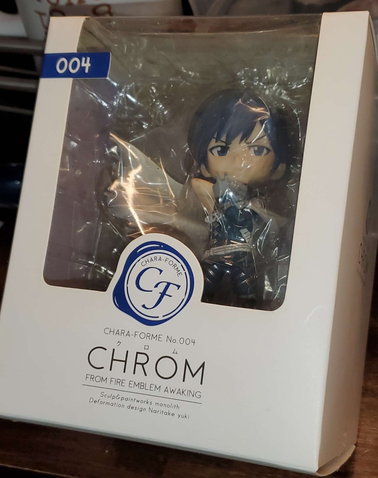Fire Emblem Awakening CHROM Complete Chara-Forme No. 004 2012 Nintendo