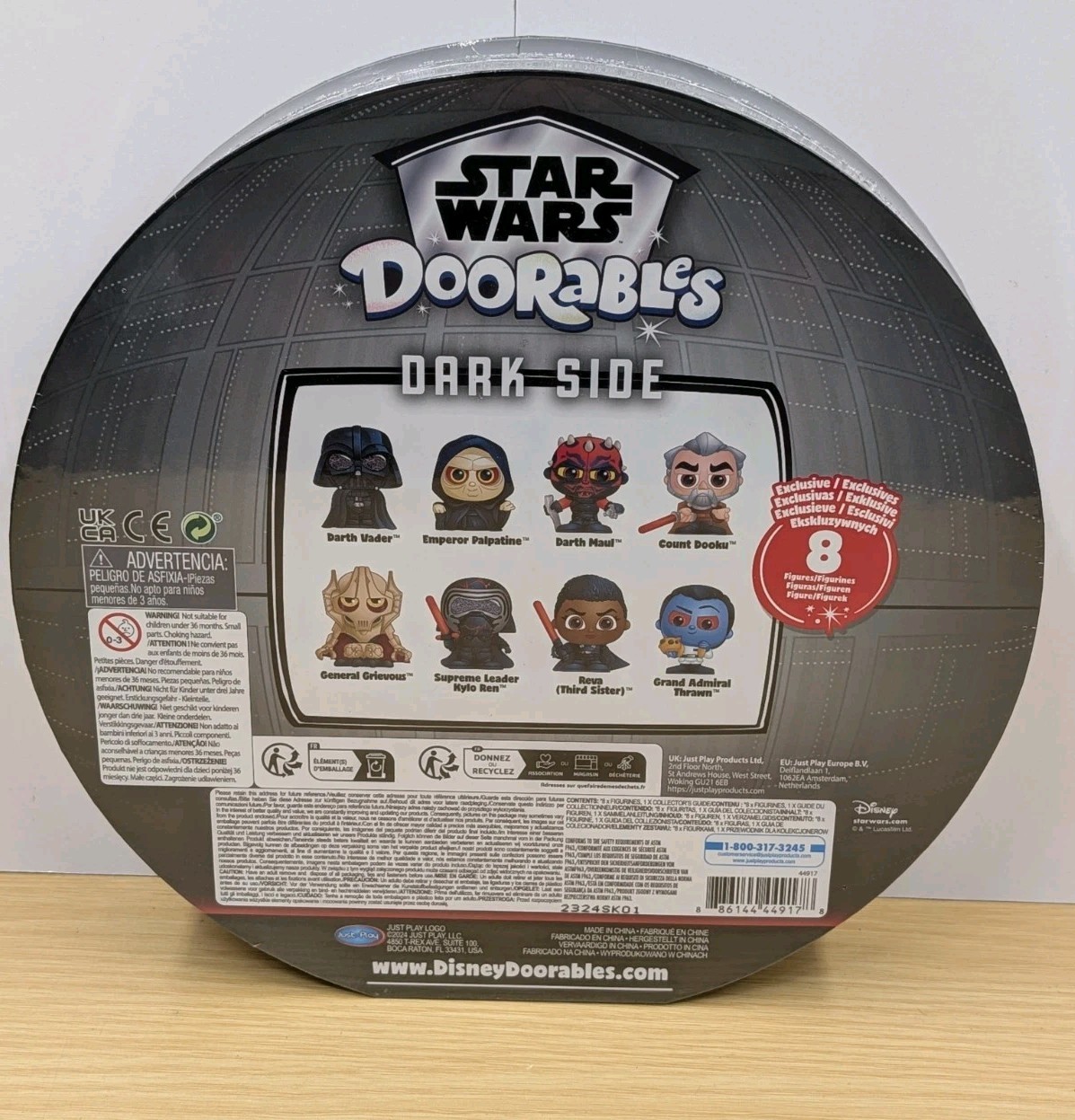 Star Wars Doorables Dark Side Collection Peek Collectible 8 Mini Figures Disney