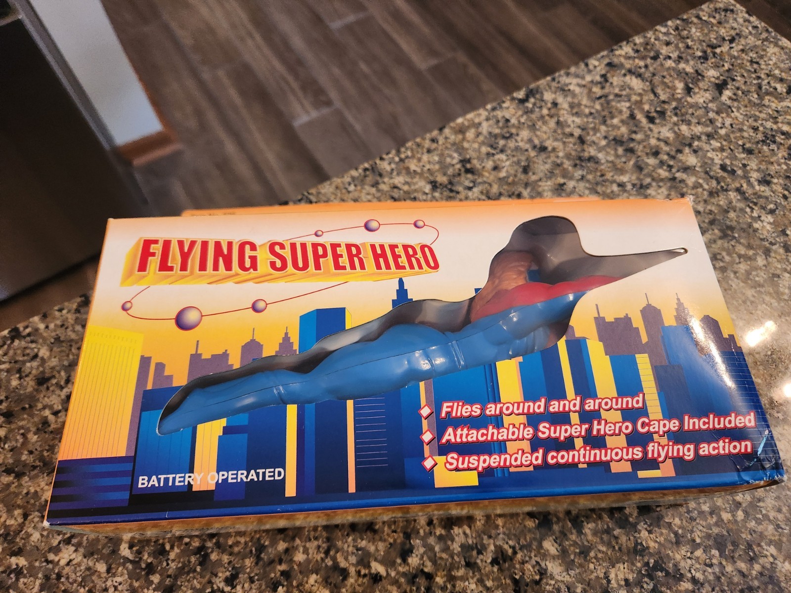 Vintage Magical Key International Flying Superhero Item No. 595 NEW IN BOX!!!