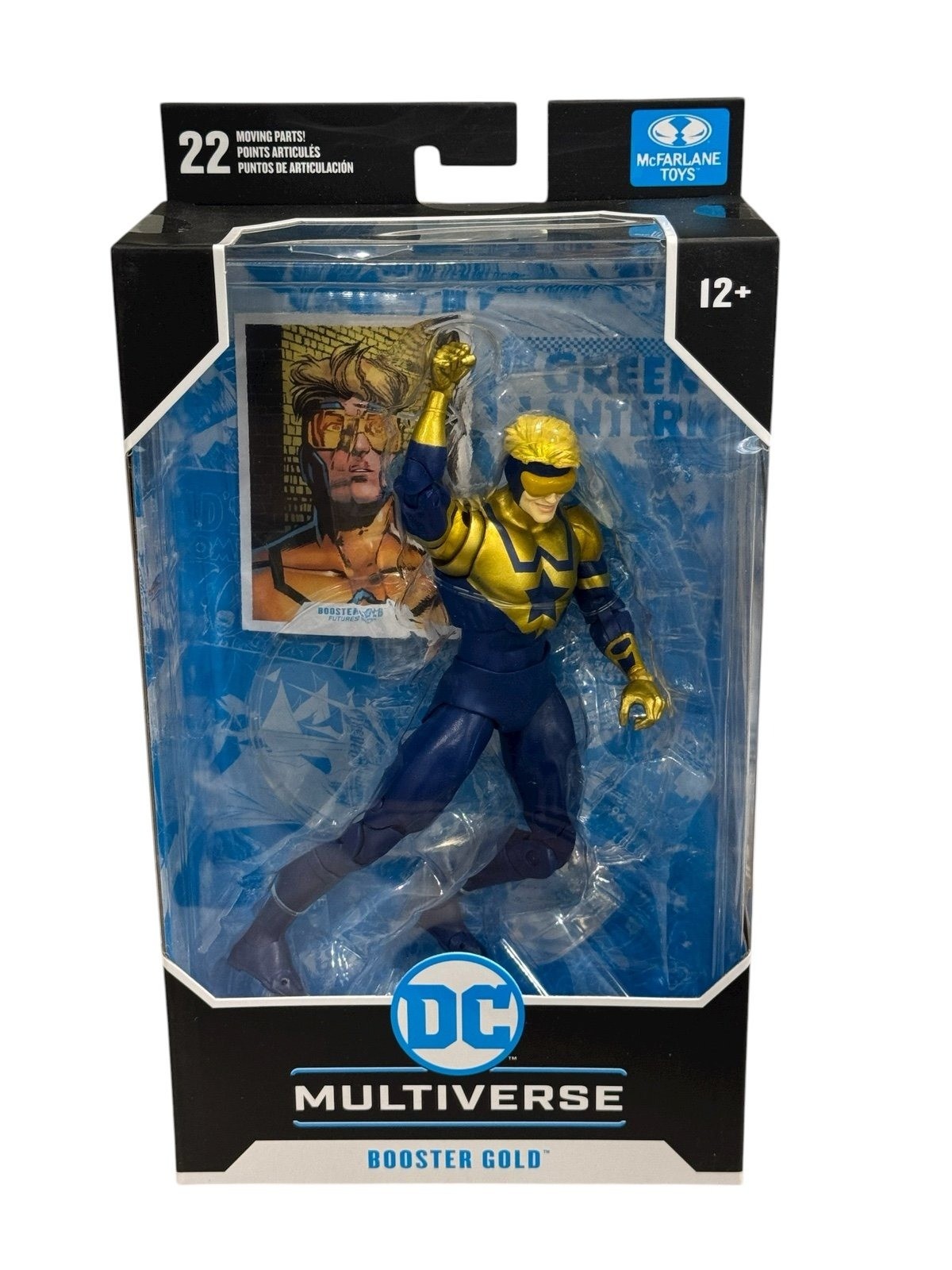 New-SEALED McFarlane DC Multiverse Booster Gold Futures End 7” Figure Collectibl