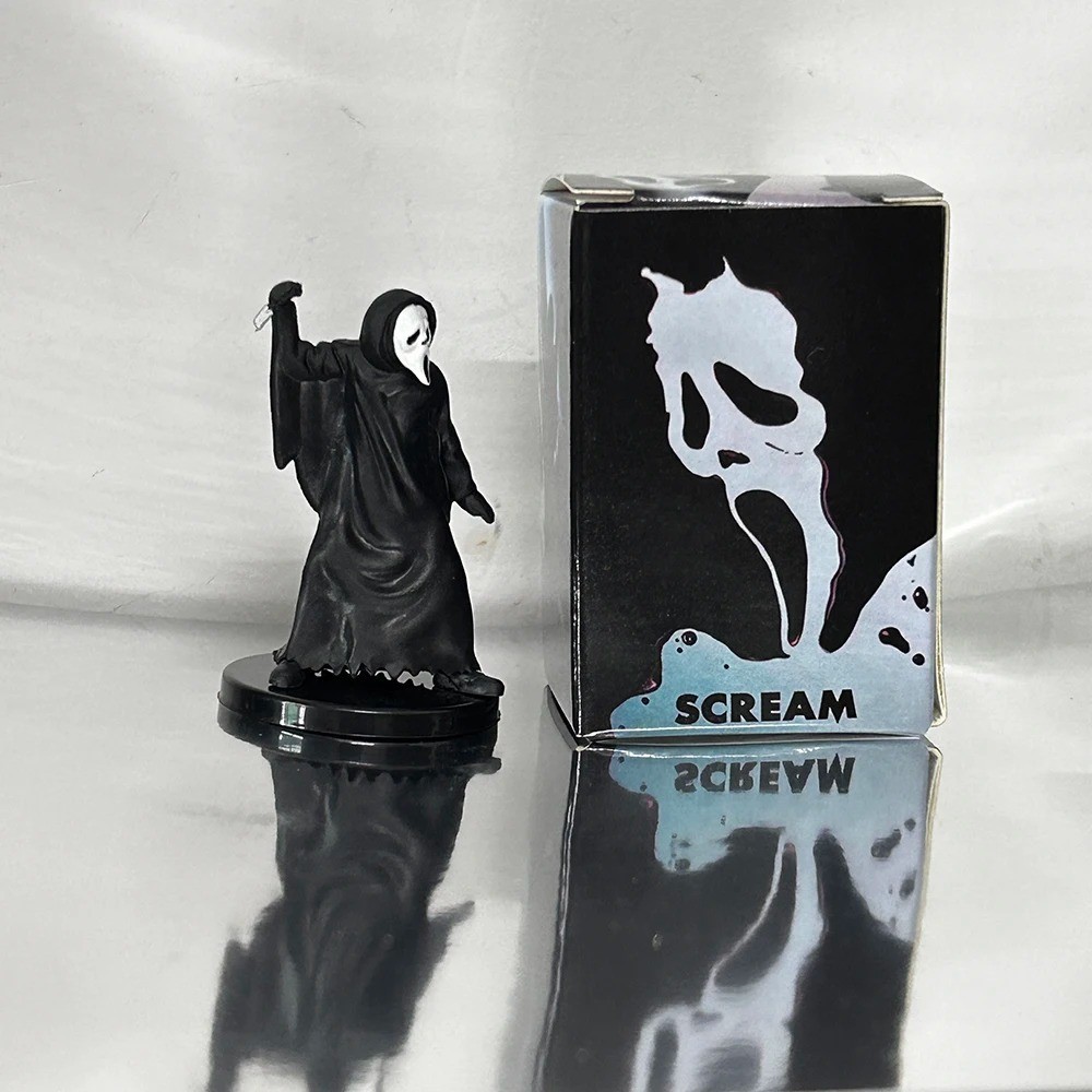 6cm Horror Figure Set – Ghostface, The Nun & Billy Collectible Desk Toys