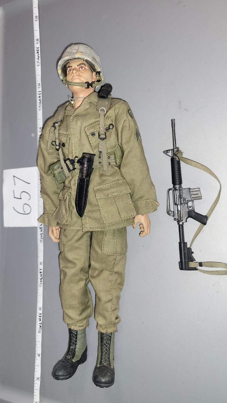 1:6 Scale Vietnam Platoon Sgt Elias Dressed Figure – Sideshow etc