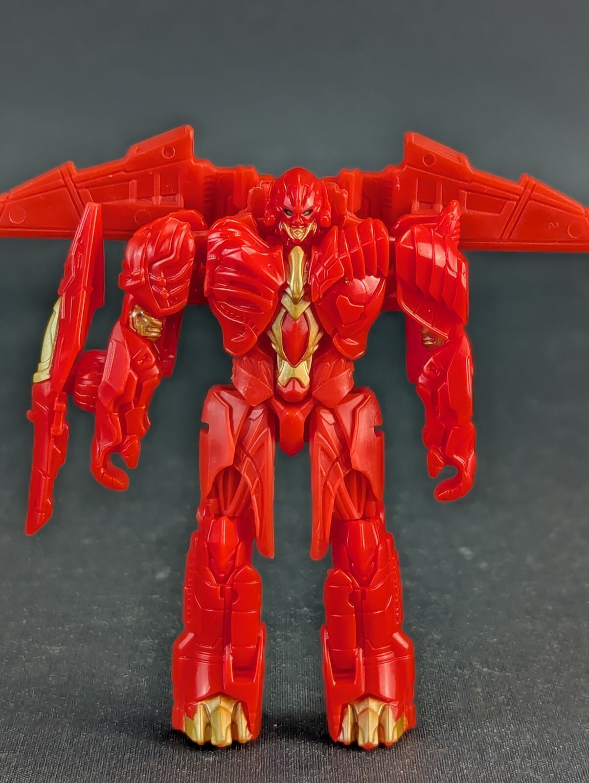 Transformers The Last Knight Burning Megatron complete Takara TLK TV-Kun