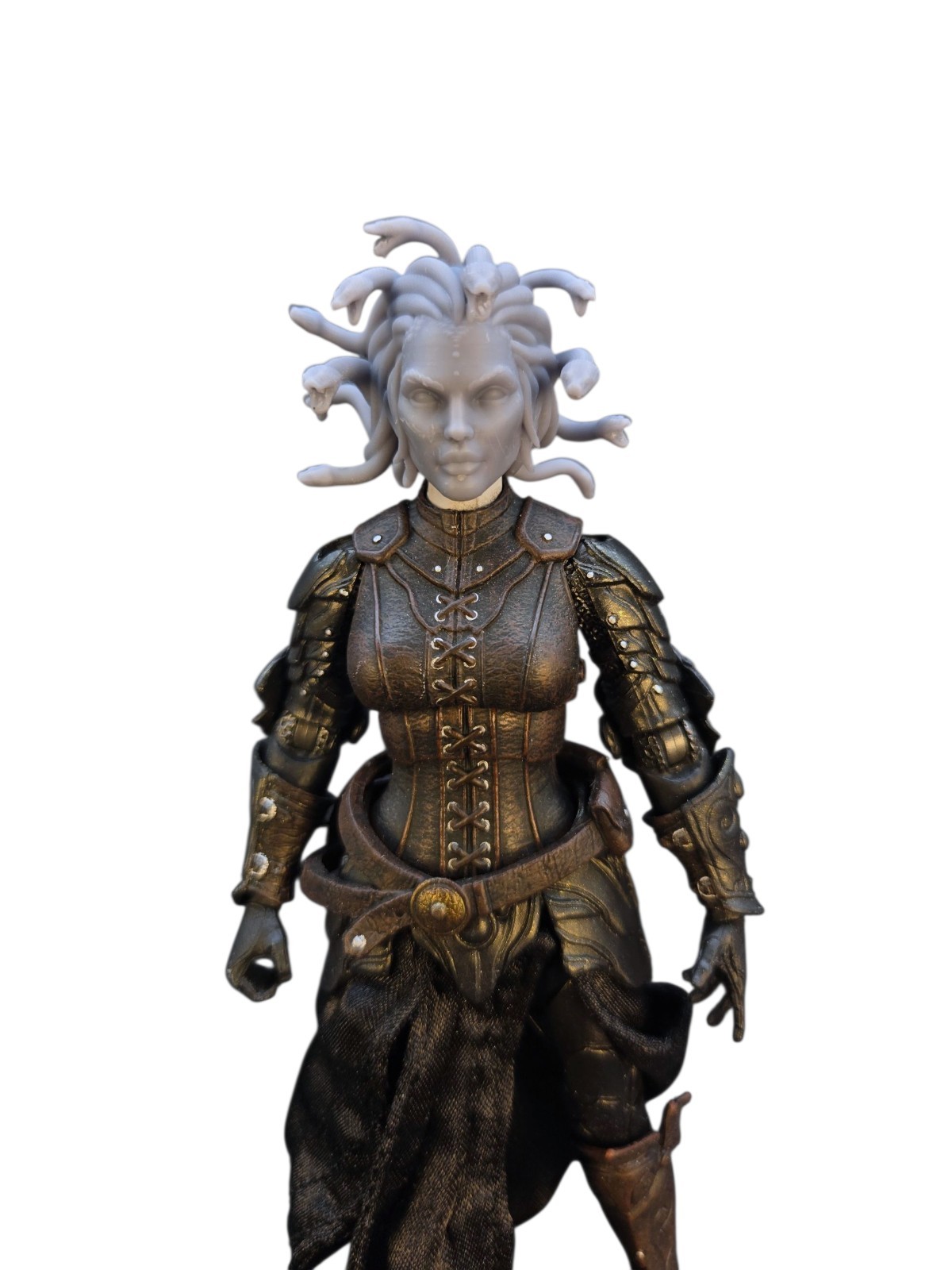 Custom 3d Printed Medusa Monster Sculpt For Mythic Legions 1/12 Scale