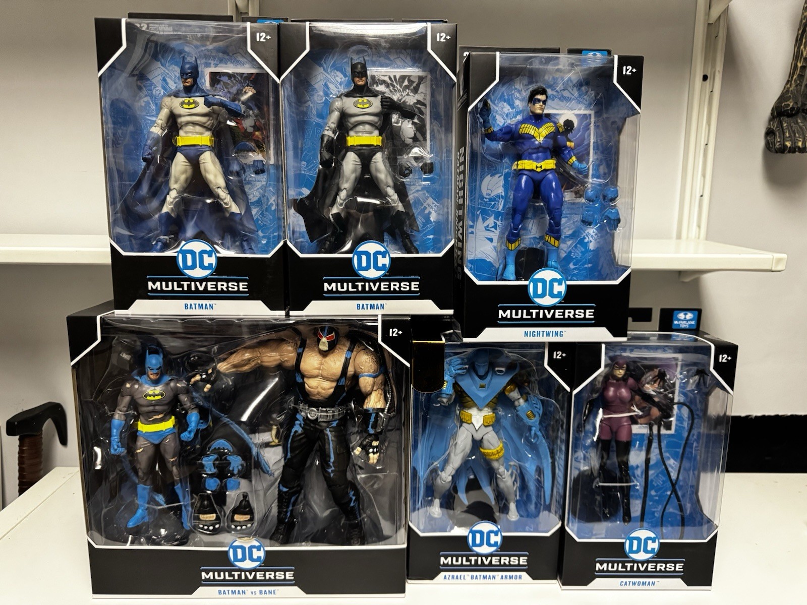 McFarlane DC Multiverse Lot Of 7 Batman Knightfall 7” Figures NIB Rare Set