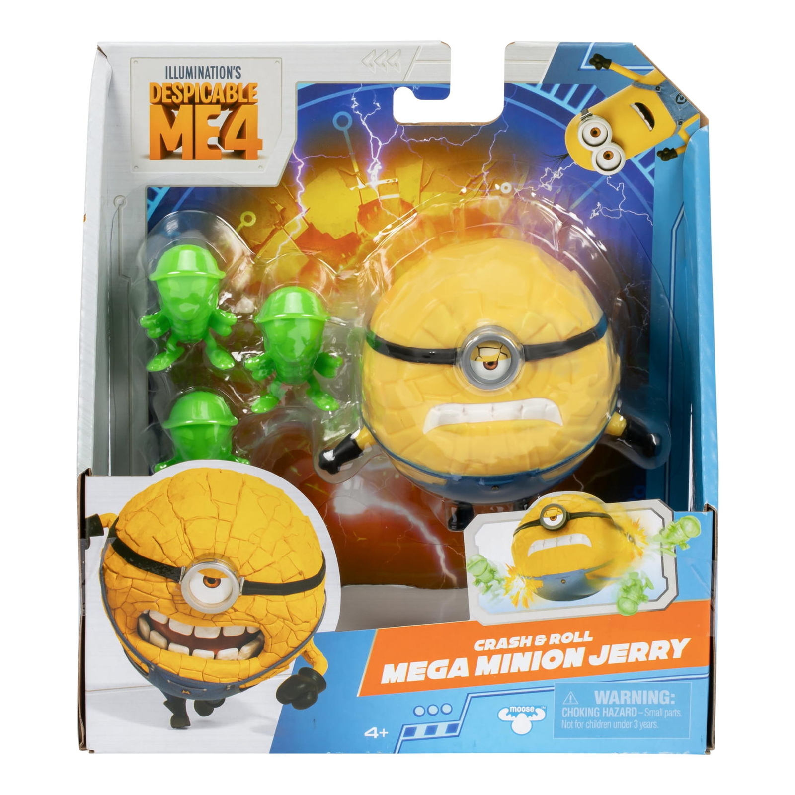 Despicable Me Crash & Roll Mega Minion Jerry Action Figure