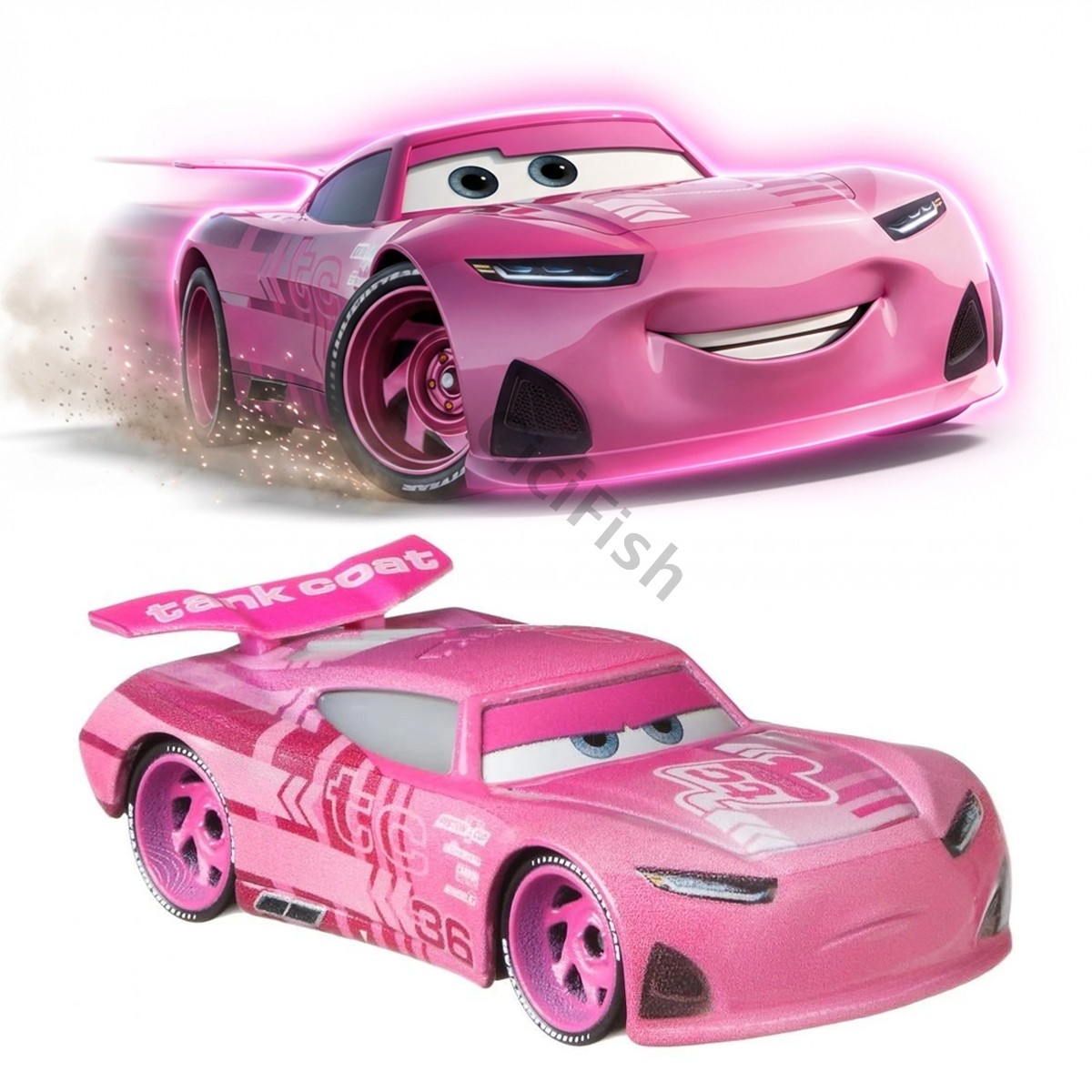 Disney Pixar Cars 3 – Rich Mixon (Tank Coat #36) – Next-Gen Racer Kid Gift🏎️🌟