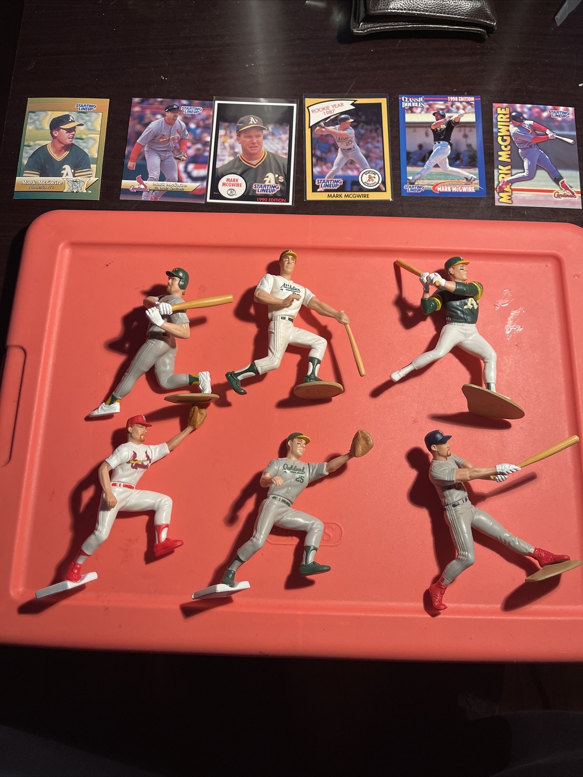 Loose 1990 1991 1998-1999 Starting Lineup St. Louis Cardinals Mark McGwire Lot