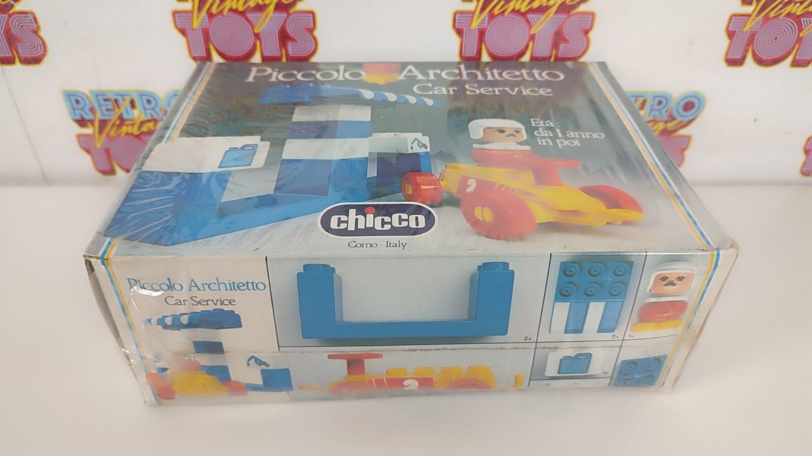 Small Architect Chicco Construction 12+ Months Retro Car Service Type Double