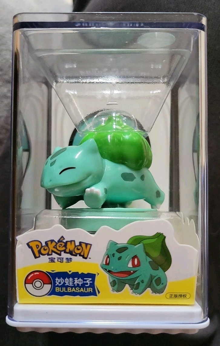 New Nintendo Pokemon Bulbasaur 1.25&Prime;D Ink Stamp Sunny & Sandy
