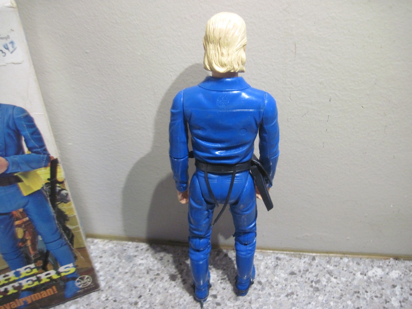 Marx General Custer Calvaryman Action Figure, Box & Most Accessories 1st Edition