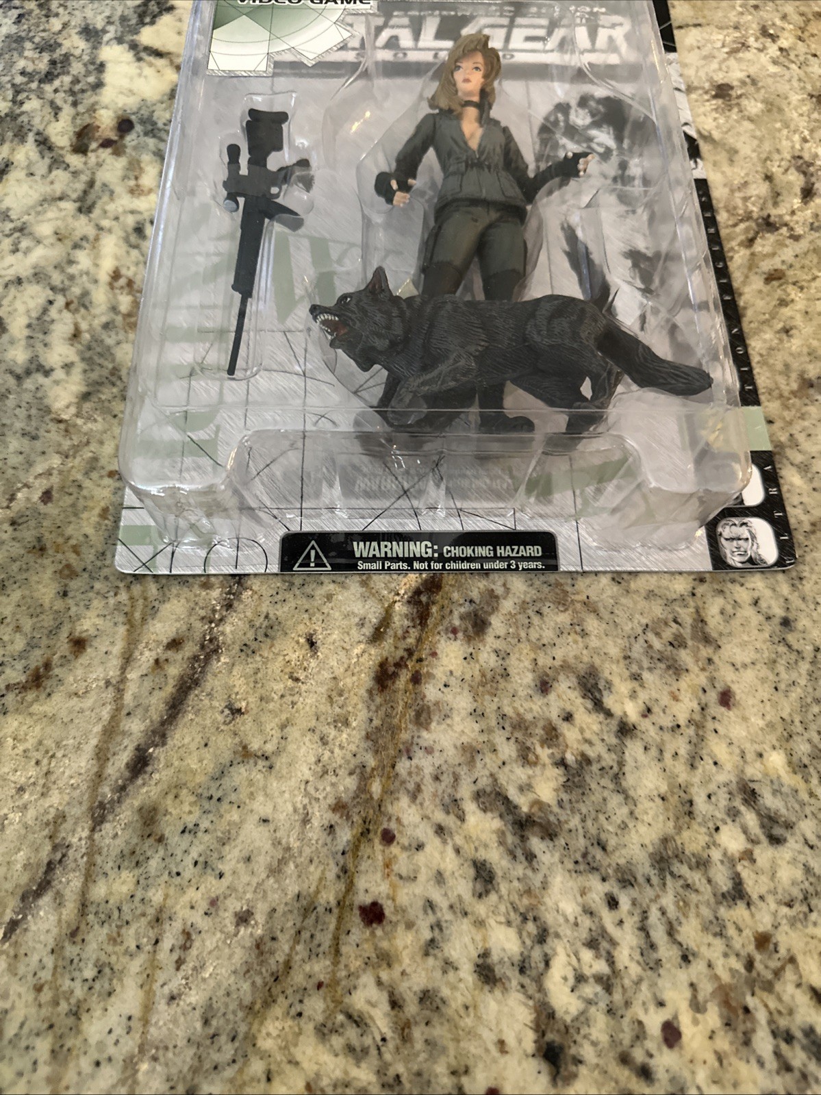 Konami McFarlane Toys Metal Gear Solid Snake Tactical Espionage Action Figure