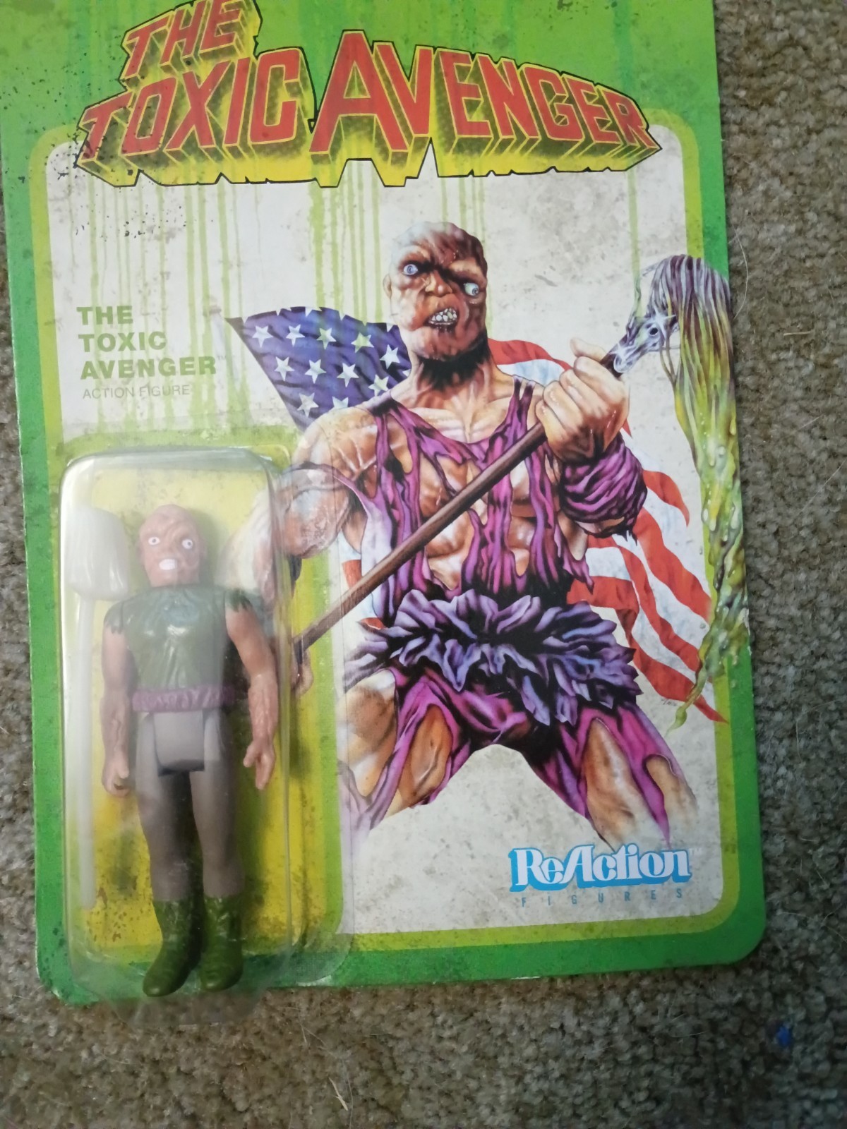 The TOXIC AVENGER ReAction Figure Authentic Movie Variant WAVE 1 (MOP Variant)