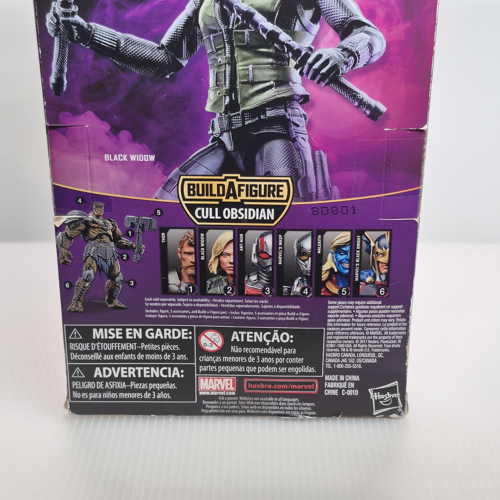 Hasbro MARVEL LEGENDS Avengers Infinity War Black Widow Action Figure New Sealed