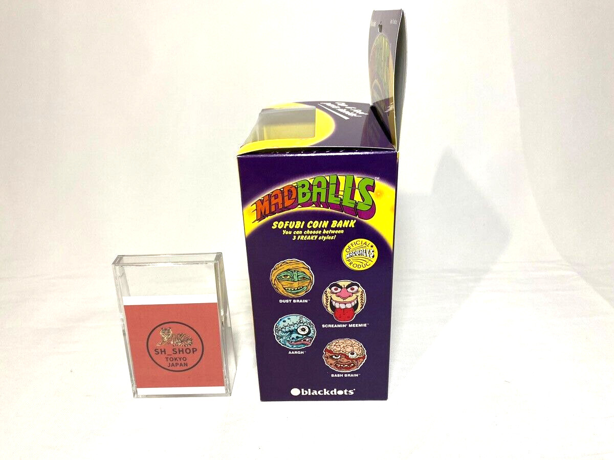 TCFC MADBALLS SOFUBI COIN BANK Slobulus Original Color Soft Vinyl