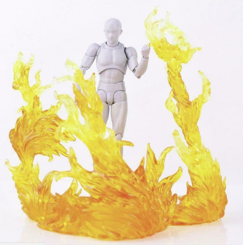 EFFECT BURNING FLAME FIRE for Action Figure Gundam Kamen Rider