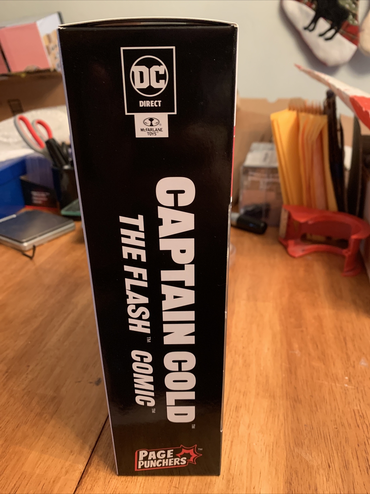 McFarlane Toys DC Direct Gold Label Collection Captain Cold Metallic Paint Page