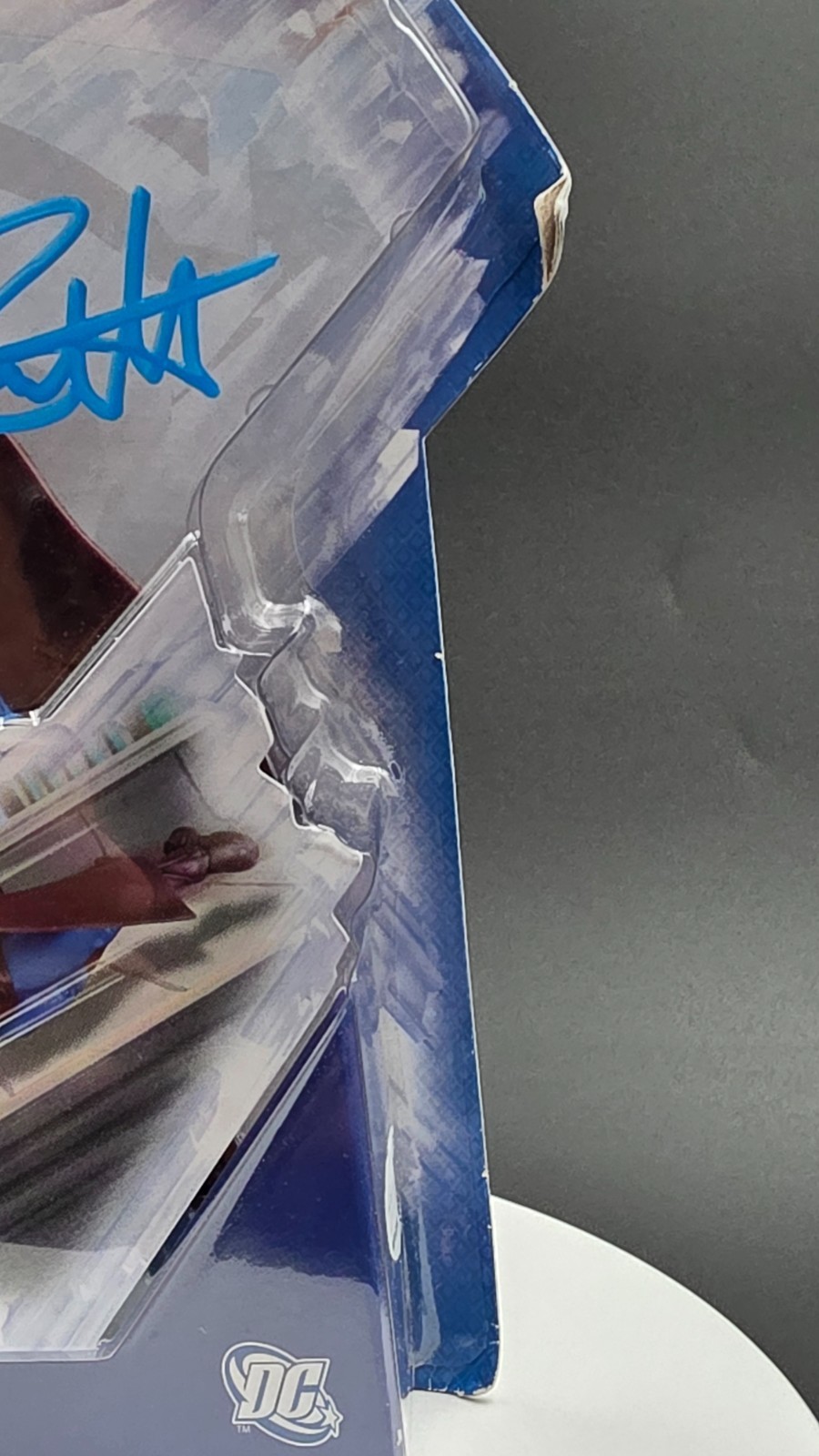 🔥BRANDON ROUTH SIGNED Superman Returns Flying Attack Figure JSA Witnessed🔥