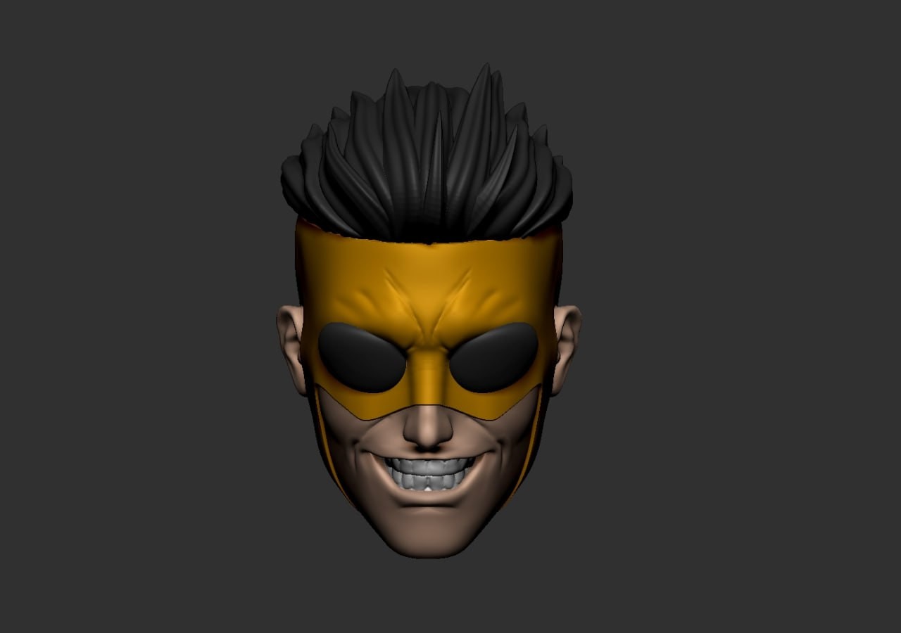 1/12 Scale Head [Unpainted]: Sinister (Invincible)