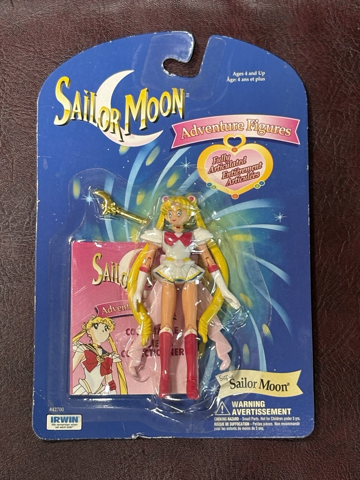 1997 Irwin Sailor Moon Adventure Figures Super Sailor Moon NIB Anime Manga New