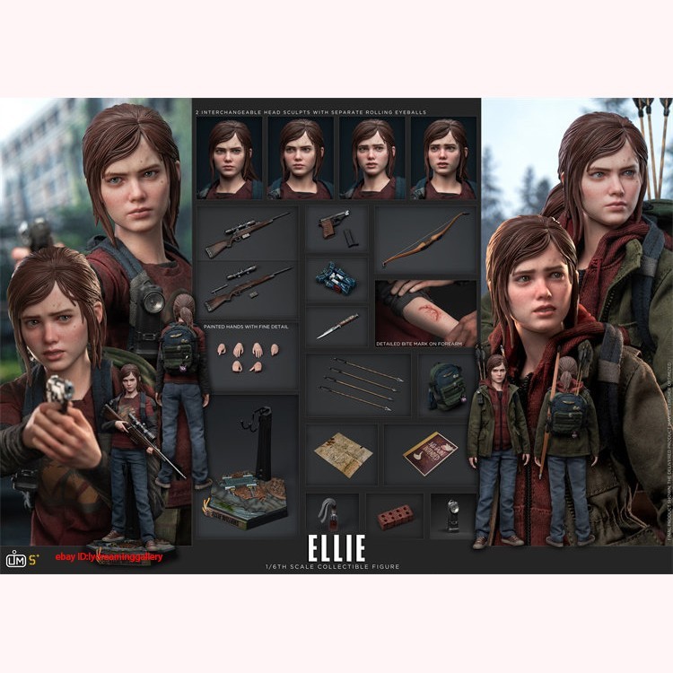 Pre-sale LIM TOYS LS02 The Last of Us Ellie 1:6 Ratio Limited Action Figure