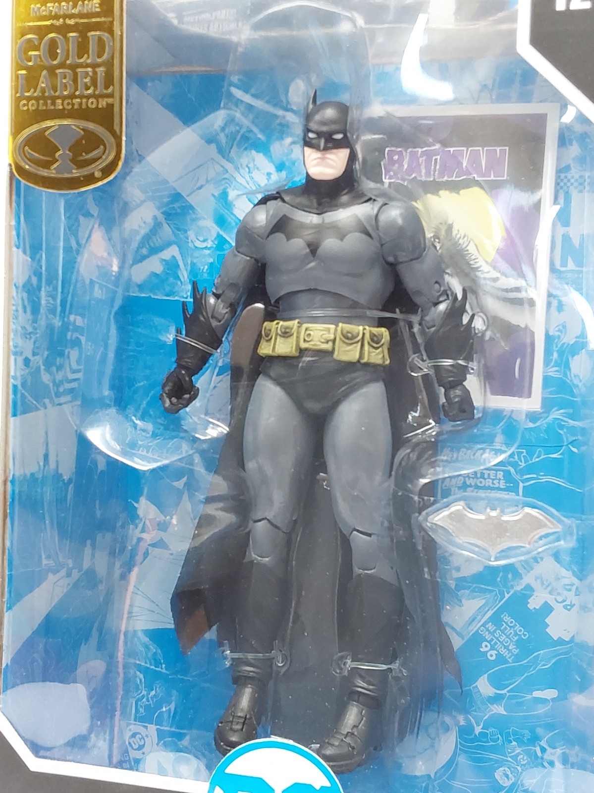 McFarlane Toys DC Multiverse BATMAN YEAR ONE Gold Platinum Chase Fogure