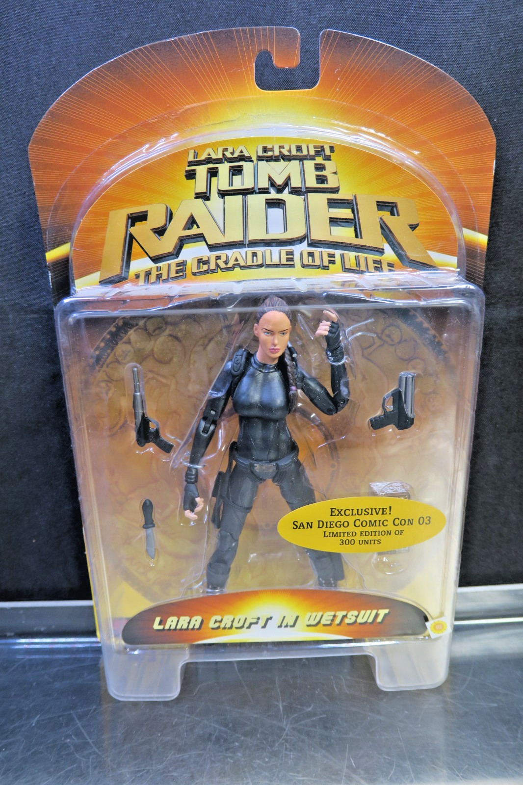 LARA CROFT Tomb Raider 2003 SDCC Exclusive VARIANT WETSUIT Figure – 1 of 300