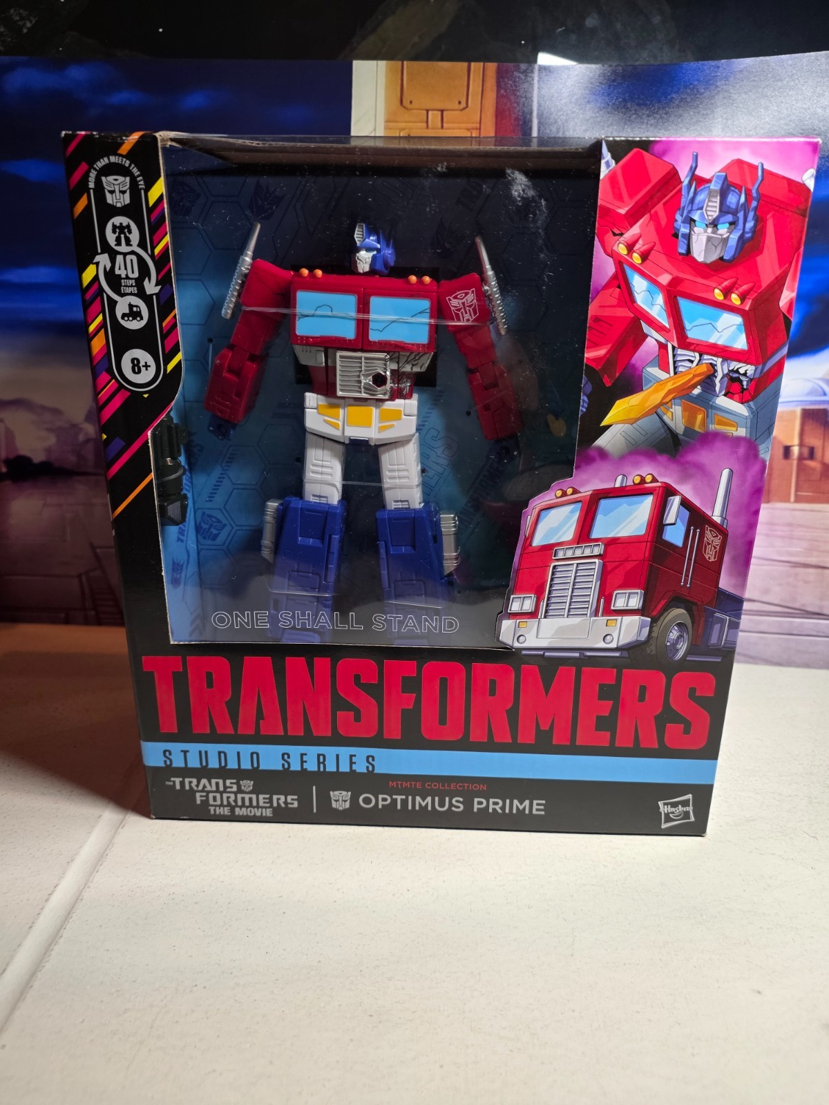 NEW Transformers Studio MTMTE Leader 86 Optimus Prime Damaged Box SHIP GLOBAL