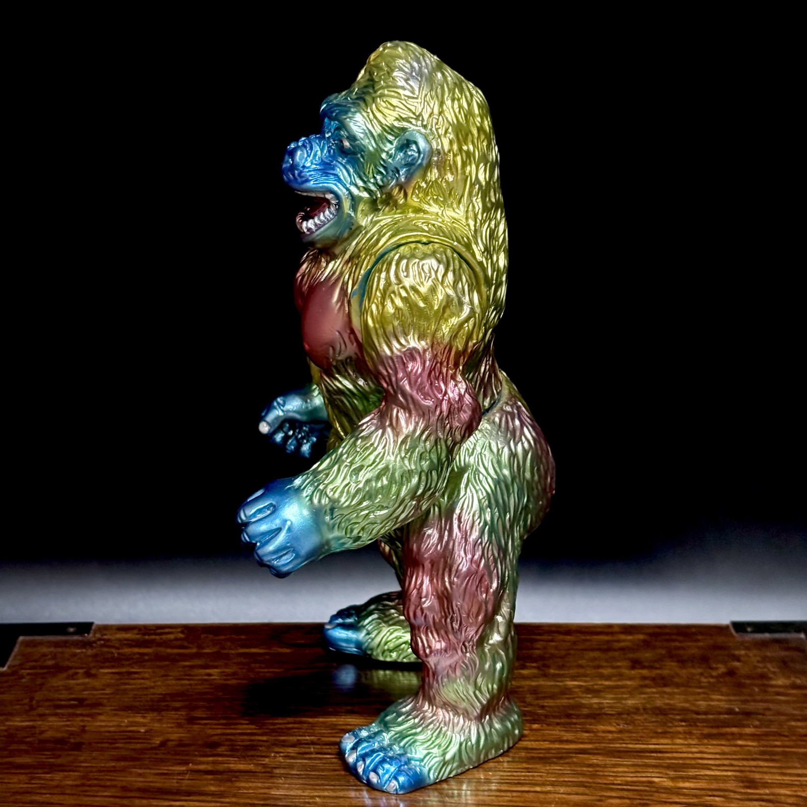Marusan Giant Gorilla Sofubi Figure Repaint Custom 20cm Japan Kaiju