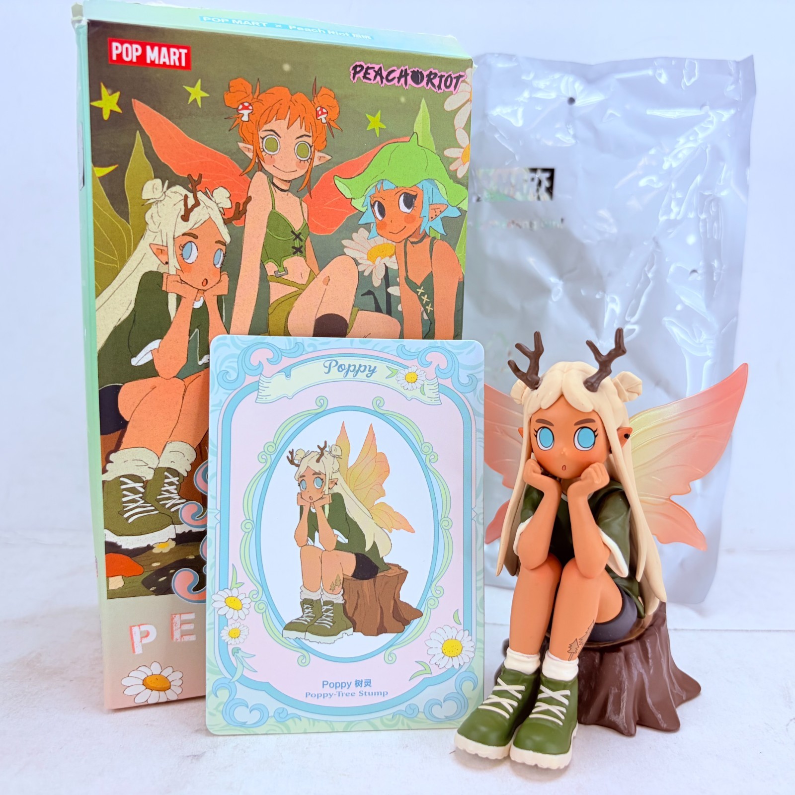 POP MART x Peach Riot Punk Fairy Series Confirmed Figure – Poppy Tree Stump