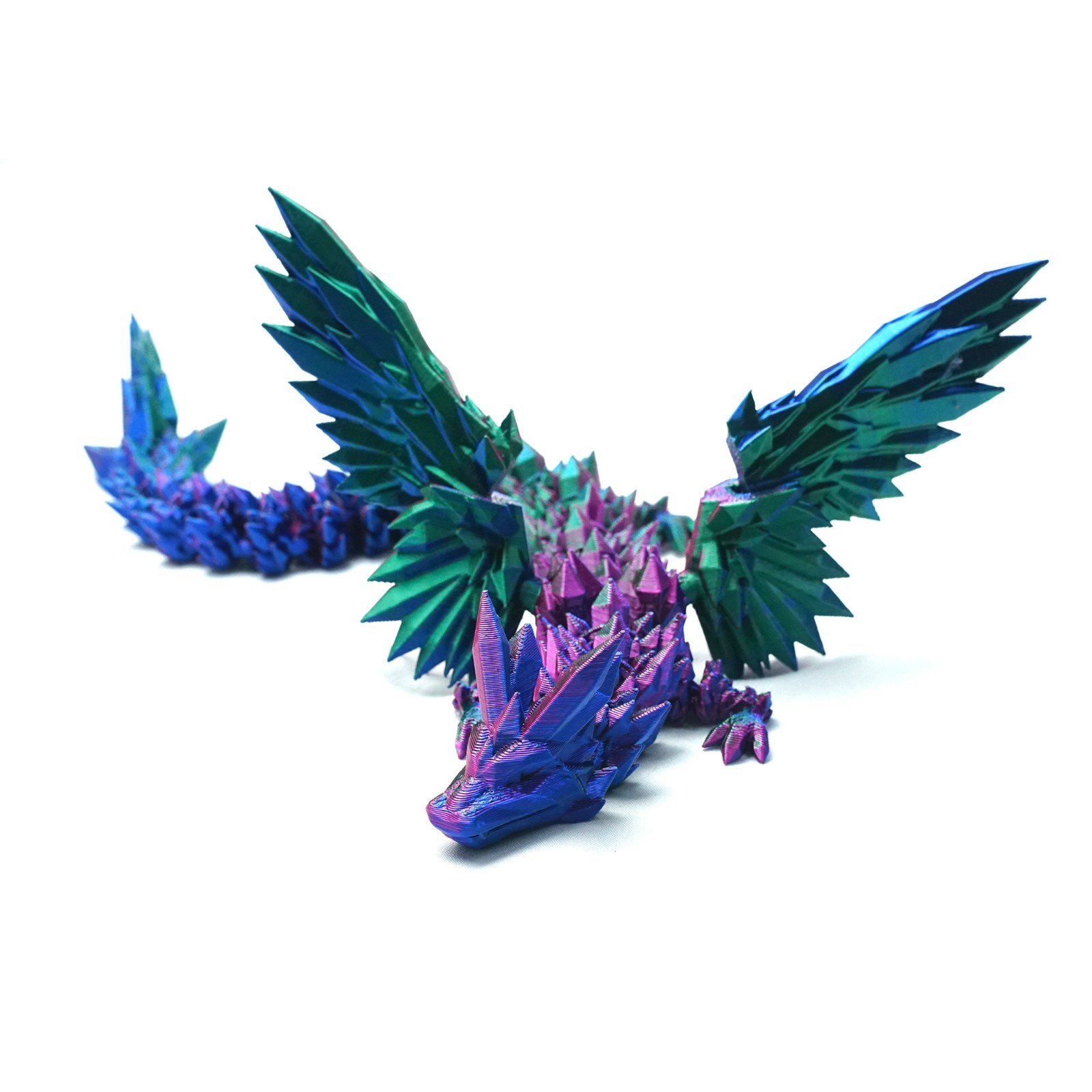 11.22inch 3D Printed Pterosaur Model,Articulated Animals figure,Toys Home Decor