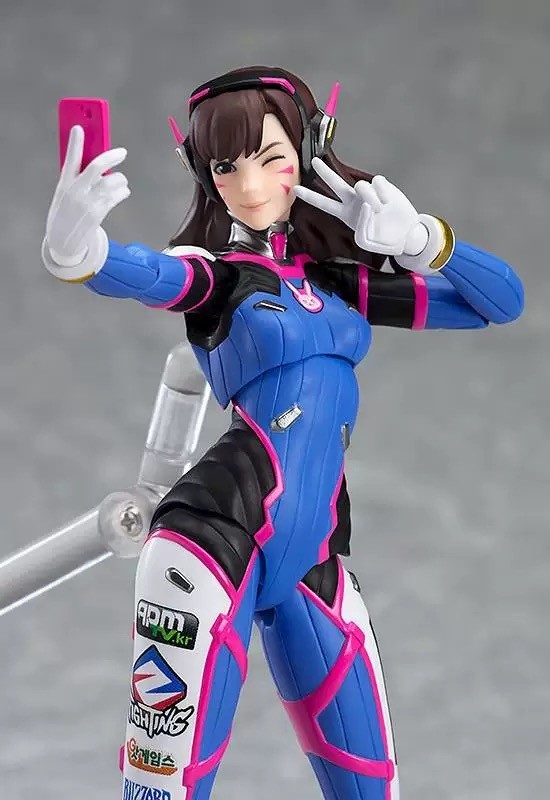 Figma 408 Blizzard Overwatch OW D.Va Action Figure Model In Stock New