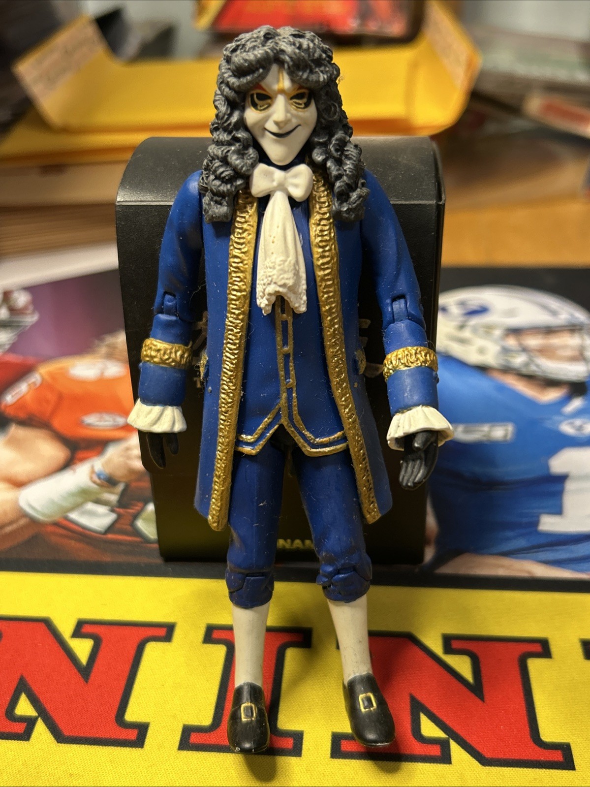Doctor Who Clockwork Man Figure with Removable Head 2006 Series 2 Blue Coat 4