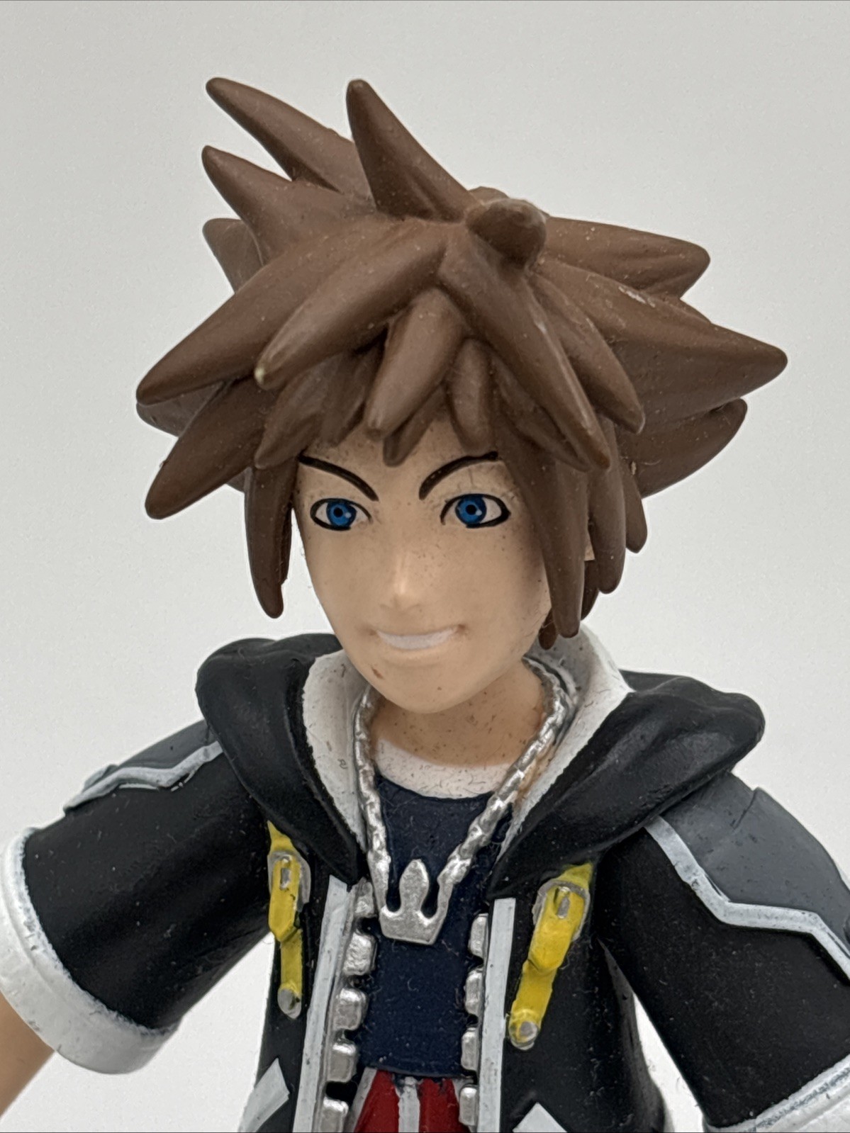 Kingdom Hearts Sora Multicolor Action Figure Video Game Plastic Toy *no key*