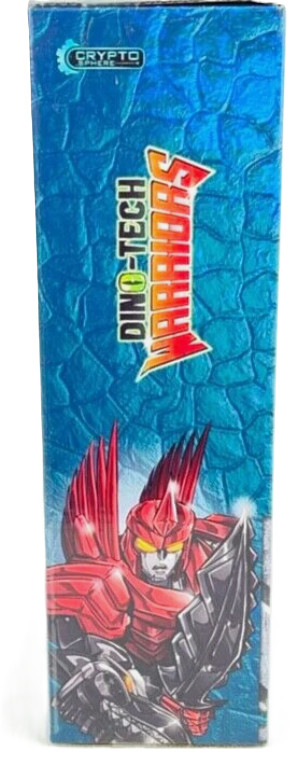 Dino-Tech Warriors Transforming Robot Dinosaur Toy – Red, Brown, Green Variants