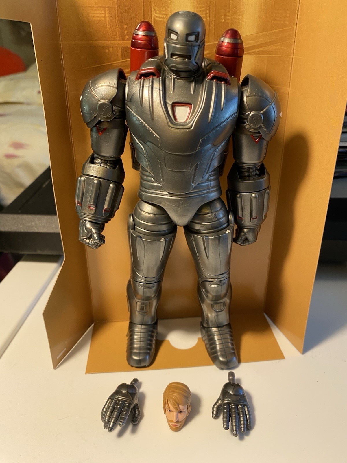Marvel Legends Hydra Stomper Steve Rogers Complete What If BAF Build Figure 2023
