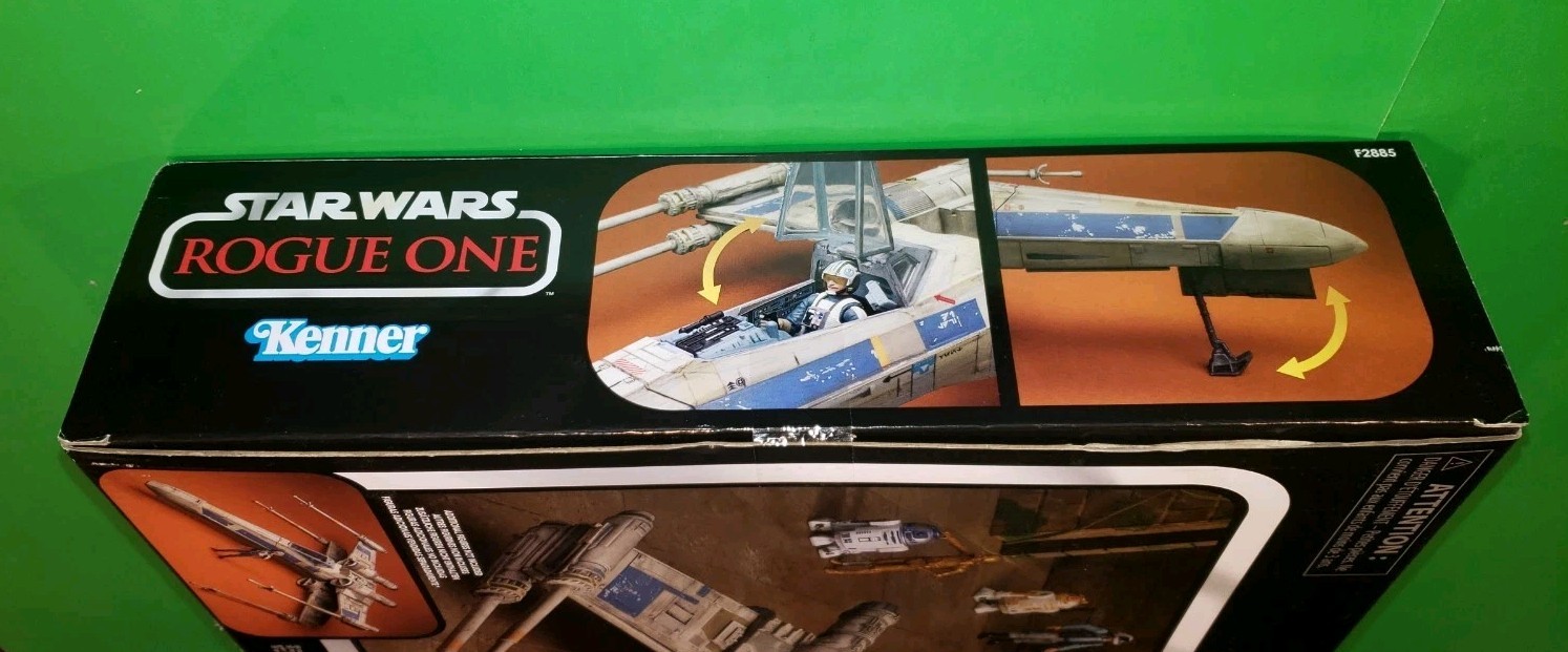 SEALED Star Wars Antoc Merrick X-Wing Fighter Vintage Collection Rogue One Card