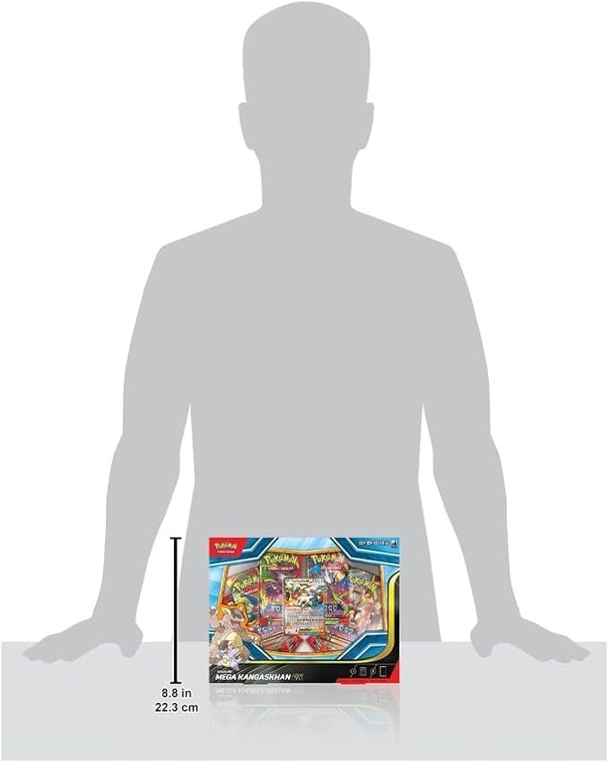 Pokemon Mega Kangaskhan EX Collection Set Box 49 Cards Brazilian Game