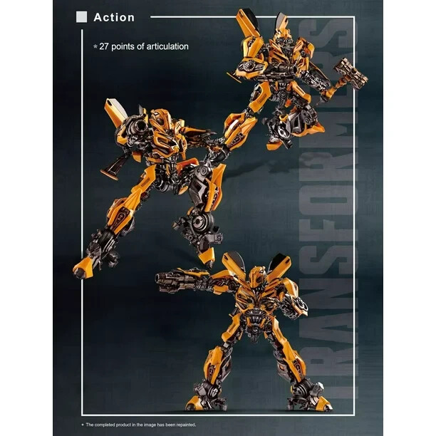 Transformers Bumblebee Camaro Figure Model Kit Pre Painted