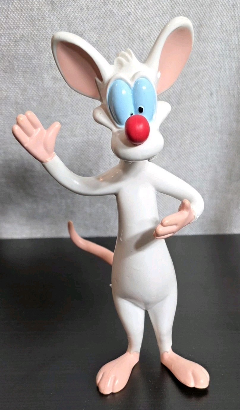 1997 Vintage Animaniacs 7&Prime; Pinky Bendable Figure
