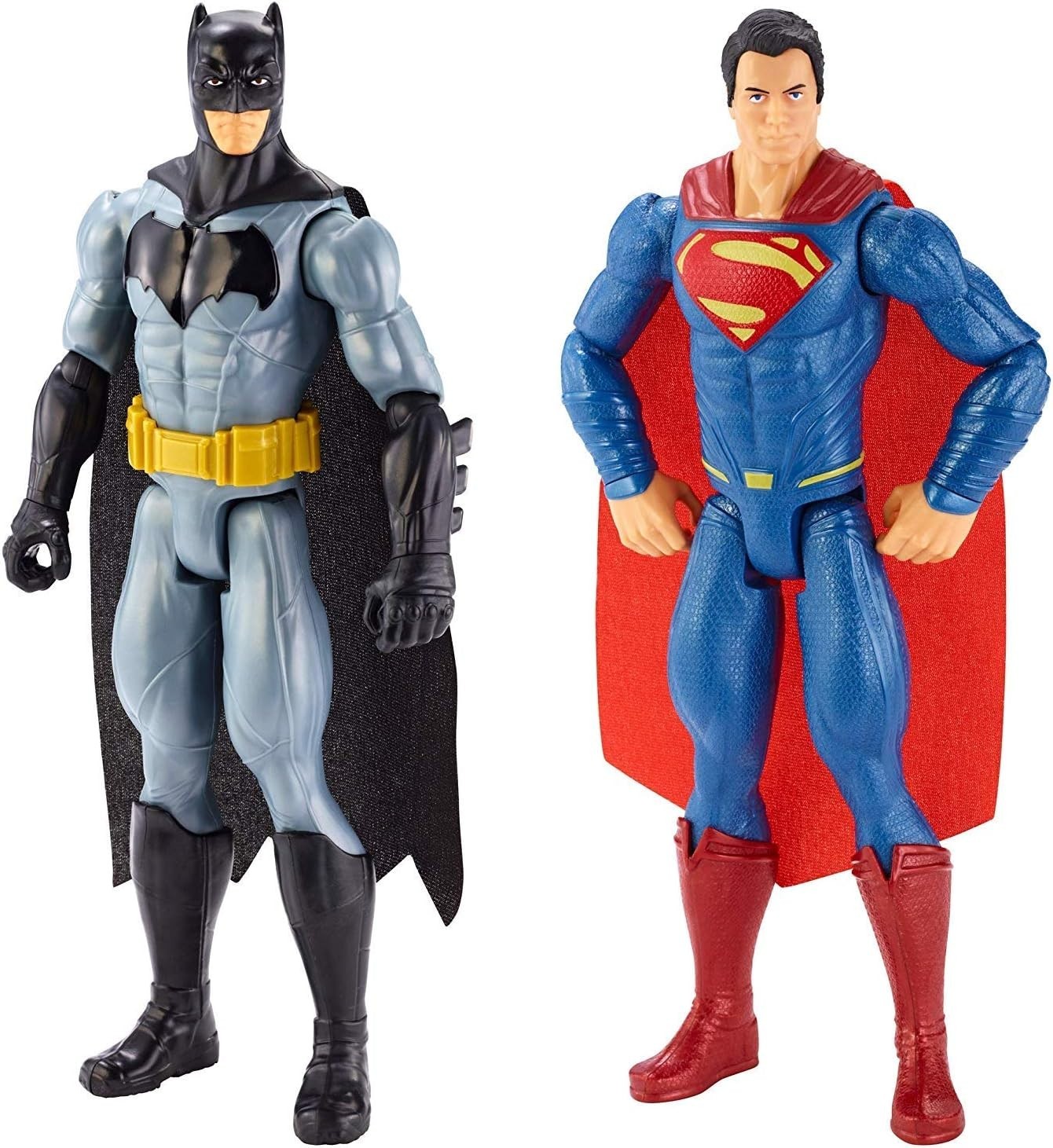 DC Comics Batman v Superman (2015) BATMAN & SUPERMAN 11&Prime; Mega Action Figures!