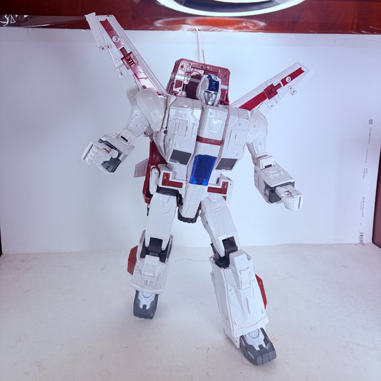 Transformers G1 Jetfire Skyfire V33-06 Transforming 14-INCH Action Figure Toy