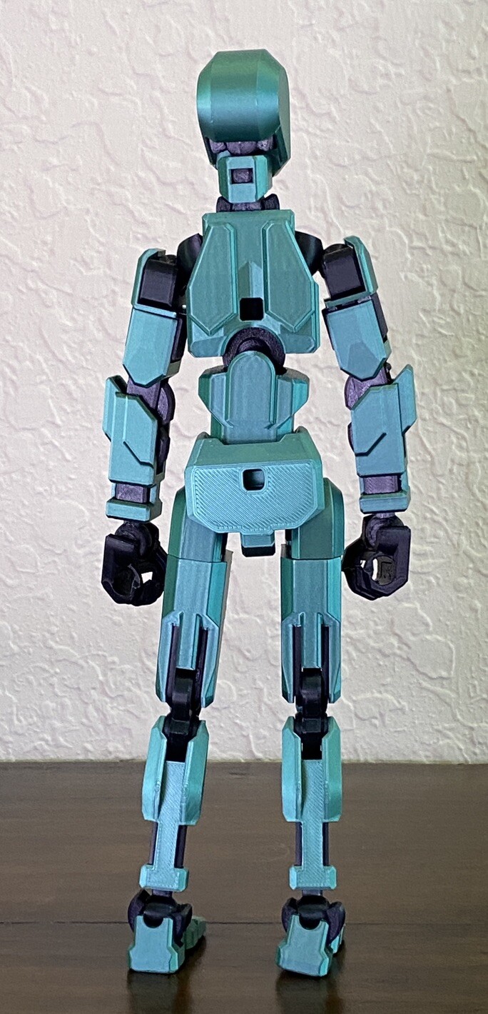 BIG Dummy 13 OXIDE GREEN Posable Action Figure Articulated Mannequin – 27 cm