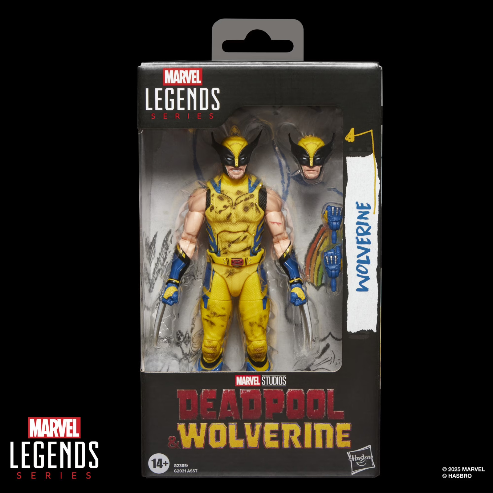 Marvel Legends Wolverine 6-Inch (Hugh Jackman) Action Figure Deadpool Movie Ver.