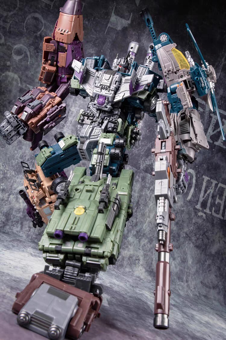 IN US_Jinbao Bruticus Decepticons Oversized Warbotron 55CM Figure/Birthday🎁
