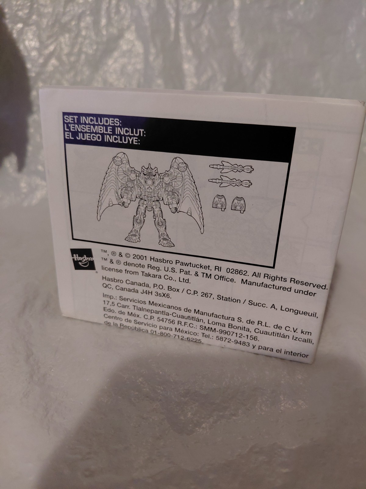 Used 2001 Hasbro Transformers Robots in Disguise Ultra Class Megatron Complete