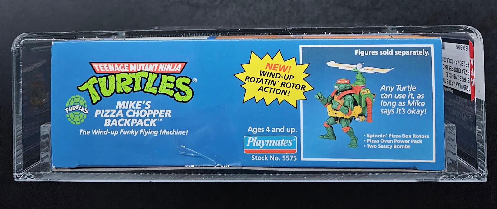 * Ninja Turtles MIKE&rsquo;S PIZZA CHOPPER TMNT – 1 of 2 in AFA 85 , None Higher! *
